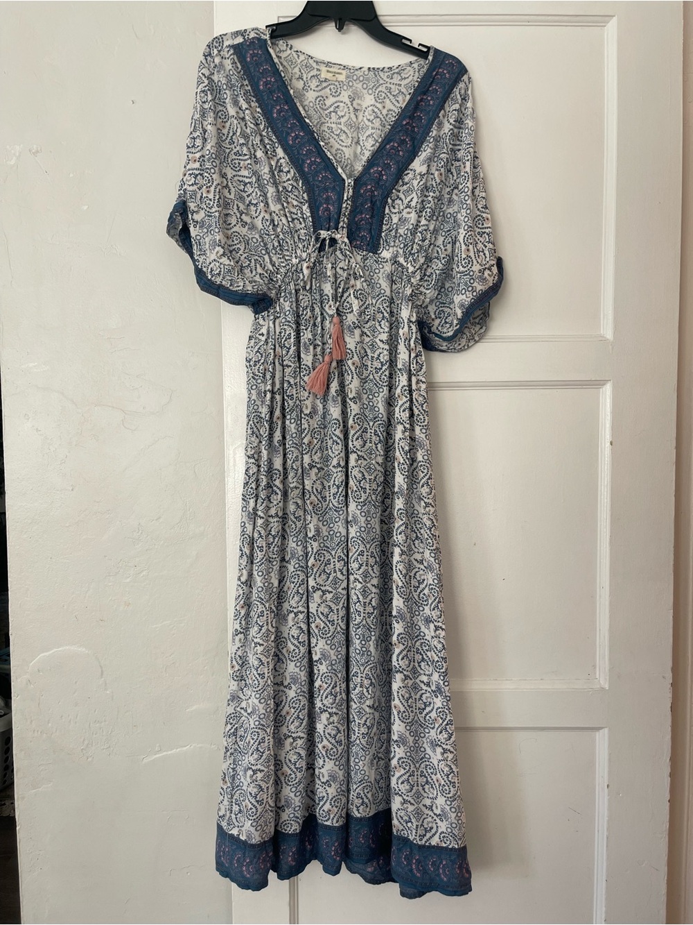 World market Mira floral kaftan dress